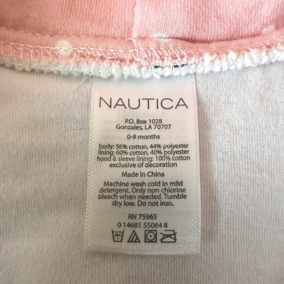 Nautica Infant Bathtime Sailboat Robe - Picture 5 of 5